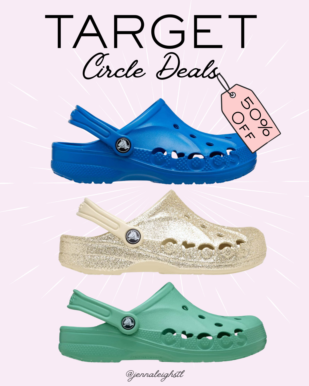 Target Circle deal alert. Today only, save 50% on Crocs for the whole family. Such a great time to grab the next size up before the sale ends. 

 #LTKmomlife #LTKSaleAlert #LTKKids