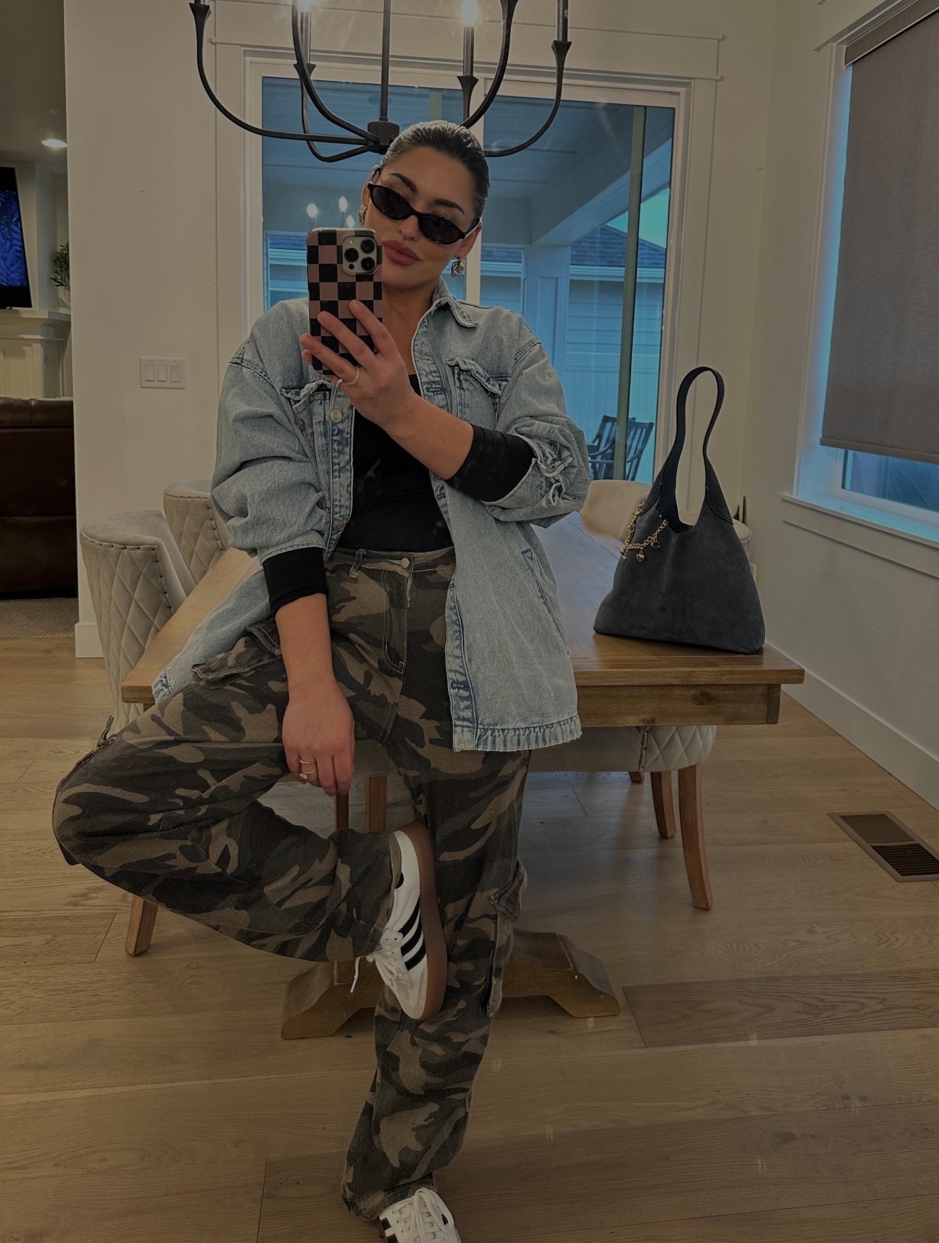 Denim on camo. I’m not a regular mom, I’m cool mom.

#streetfashion #fashiononthego #denimlover 

#LTKmomlife