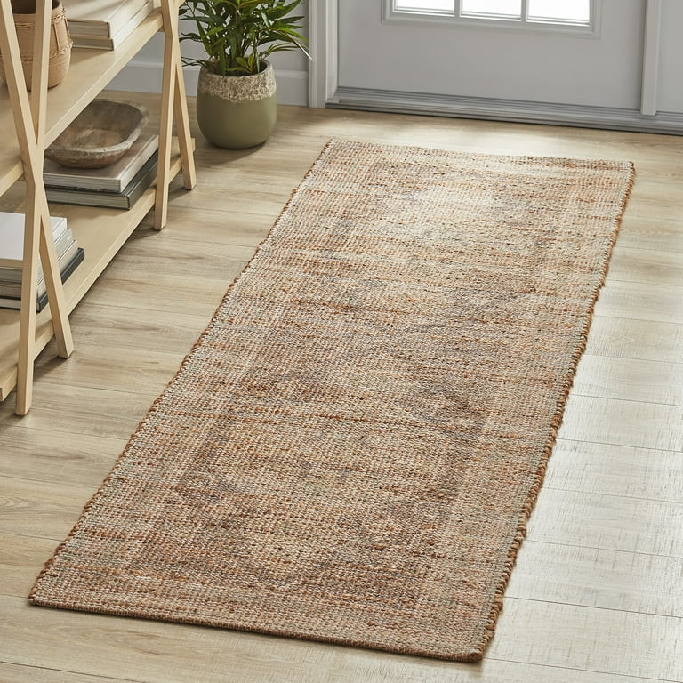 Better Homes & Gardens Sage Multi Jute 30" x 84" Persian Runner Rug | Walmart (US)