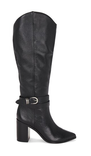 Dolce Vita Tyrone Wide Calf Boot in Black. - size 10 | Revolve Clothing (Global)