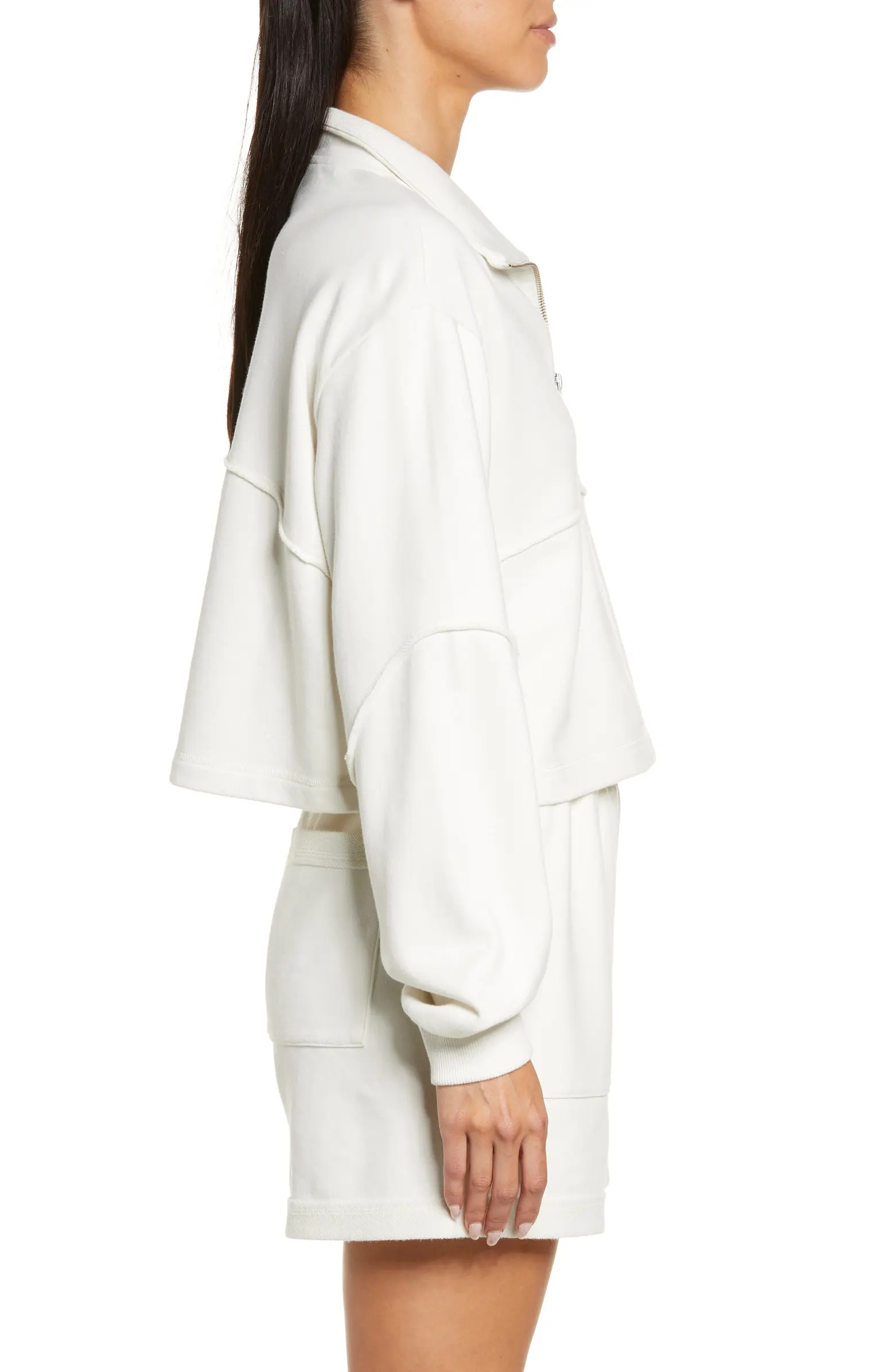 Revive Half Zip Crop Sweatshirt | Nordstrom
