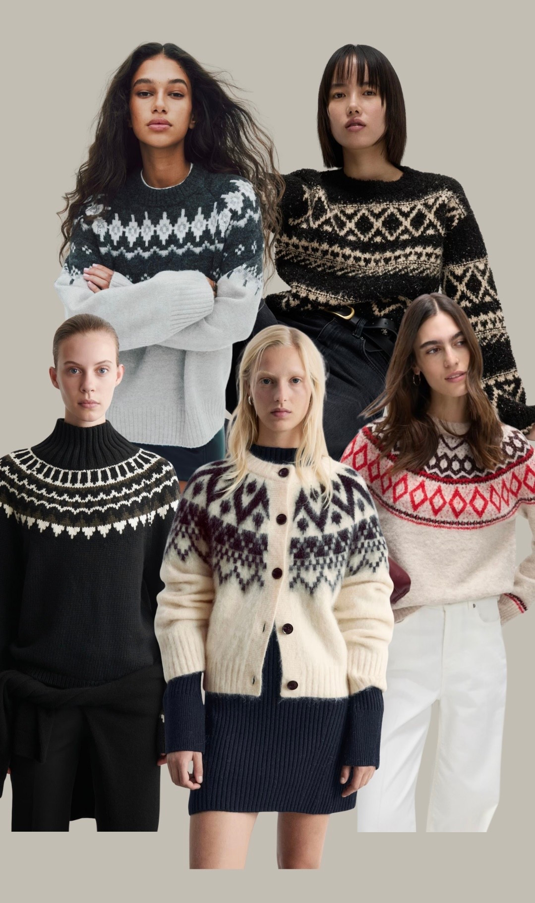 Fair isle knits 🧶 

#LTKwinter #LTKautumn #LTKstyletip