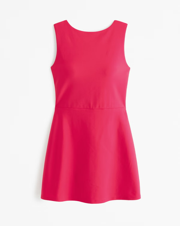 YPB sculptLUX Slash Mini Dress | Abercrombie & Fitch (US)