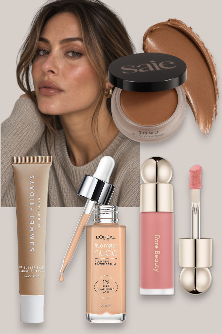 Balmy Skin + Soft Sculpting
Fall skin without the heavy foundation ✨ A sheer base, softly blended cream bronzer and blush, and a hydrating nude balm create definition while still letting real skin show through. This is my kind of everyday glow. 

 #LTKautumn #LTKbeauty