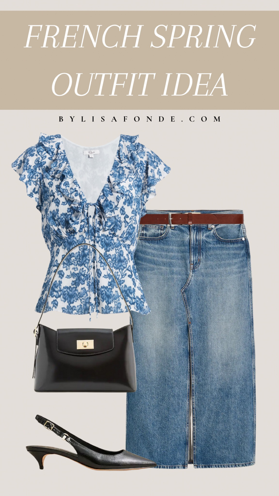 The Chicest French Spring Outfit Idea 