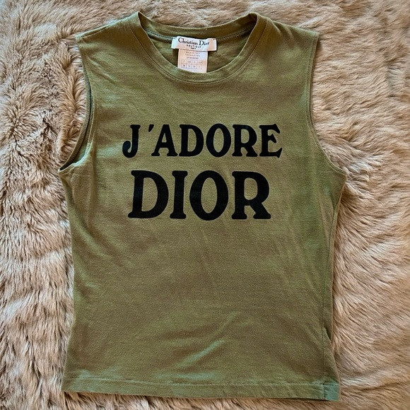 Christian Dior top purchased in Paris,France. Size 38 (fits medium) Green | Poshmark
