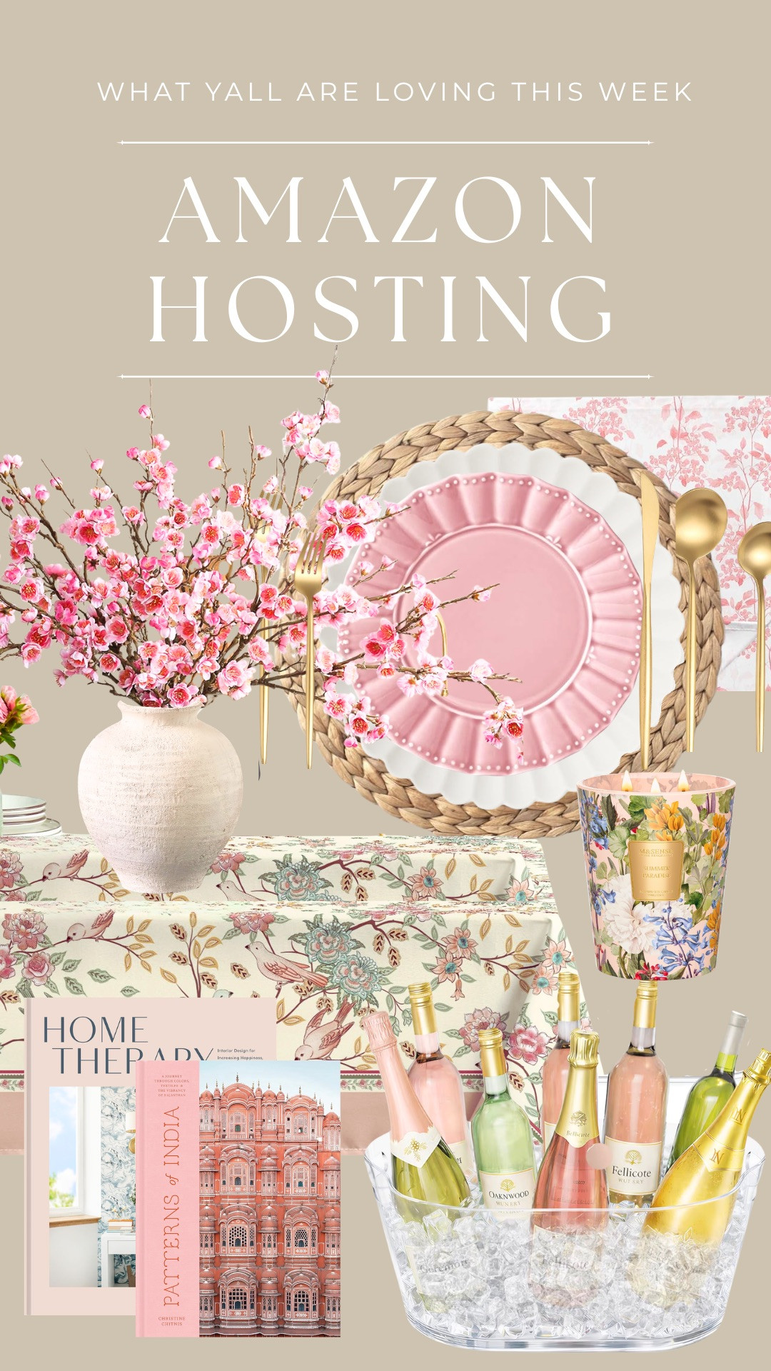 Summer hosting essentials 🍋 here’s a little tip: choose a fabulous neutral stoneware set and use it all year round. That way you can just switch out salad plates, linen napkins and tablecloths for each season! 
• 
• 
Summer hosting essentials, summer parties, party theme, hosting tips, hosting decor, decor inspo 

 #LTKSeasonal #LTKHome