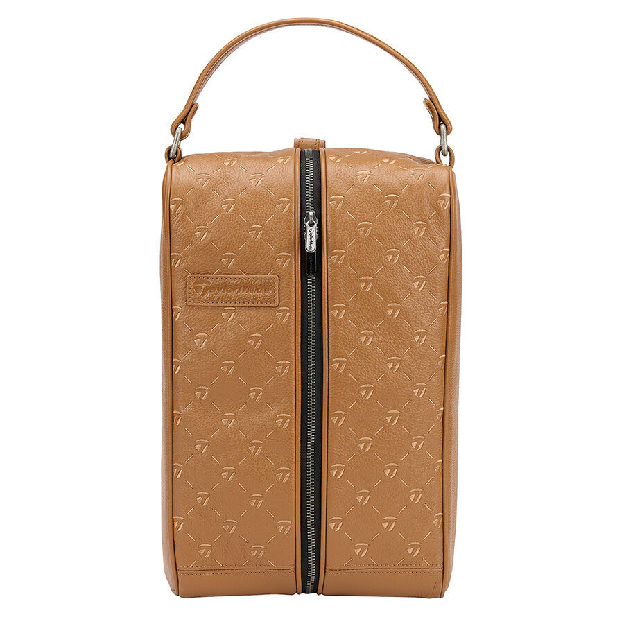 Leather Monogram Shoe Bag | TaylorMade Golf