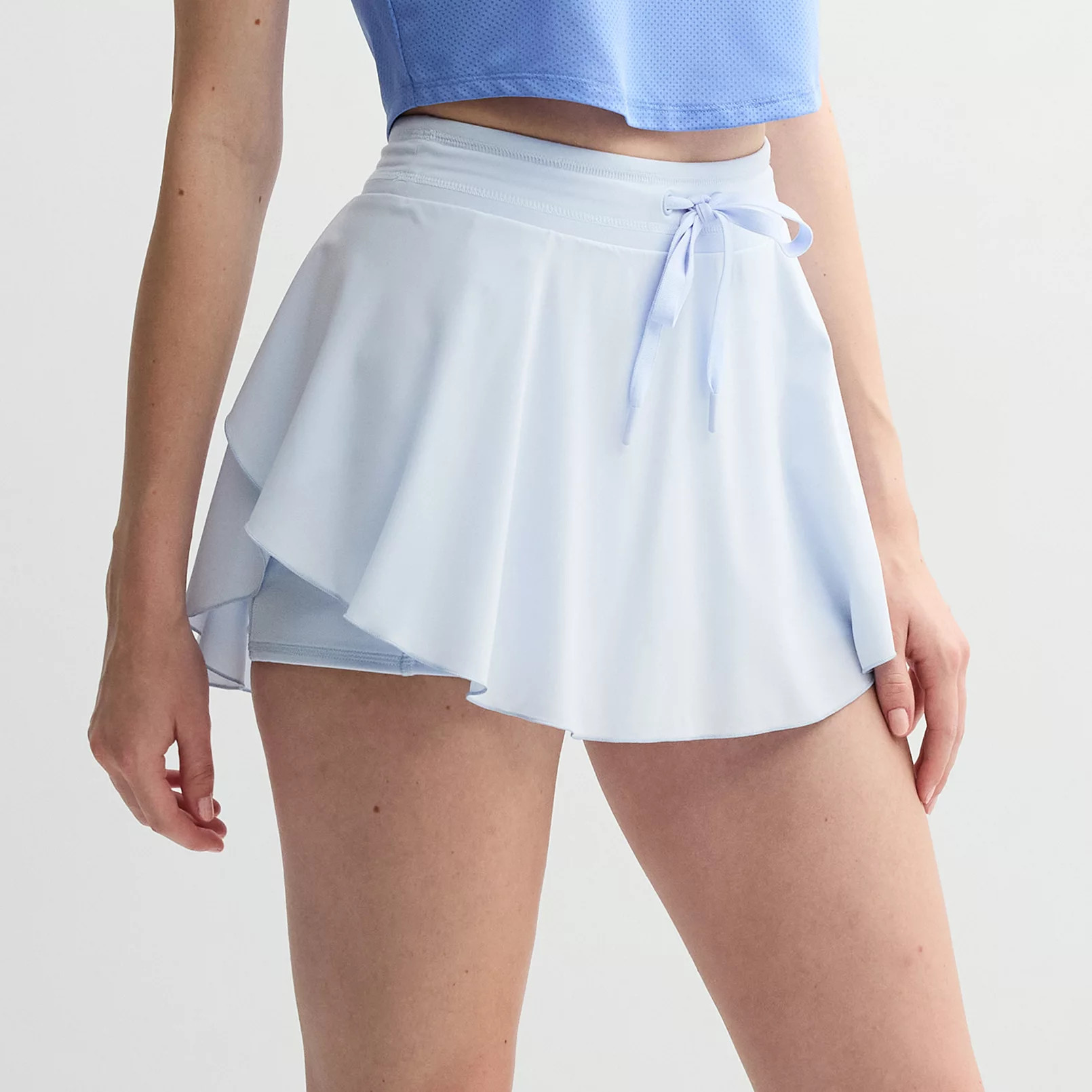 Juniors' SO® Woven Tie Skort | Kohl's