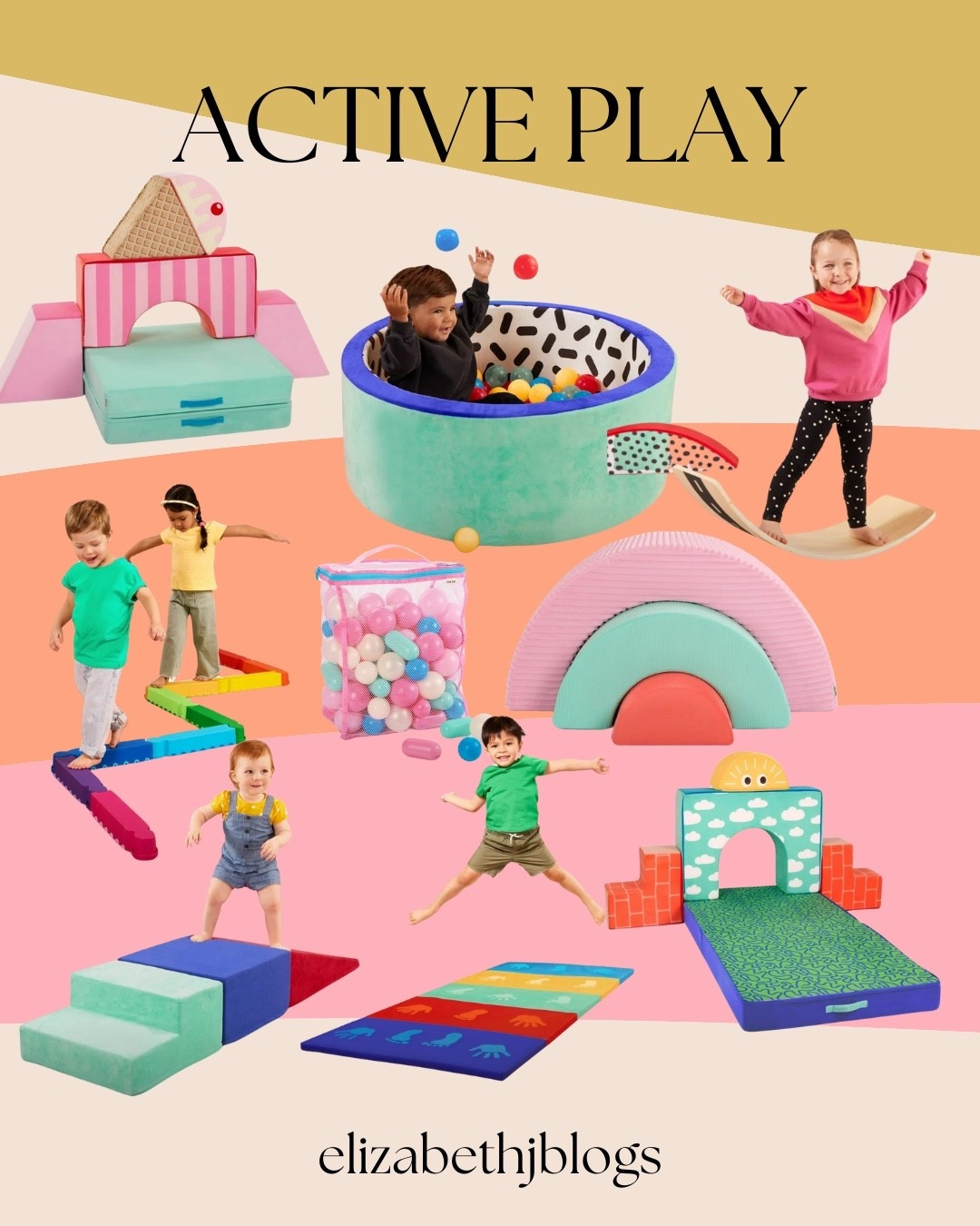 Gifts for toddlers. Active play for toddlers 