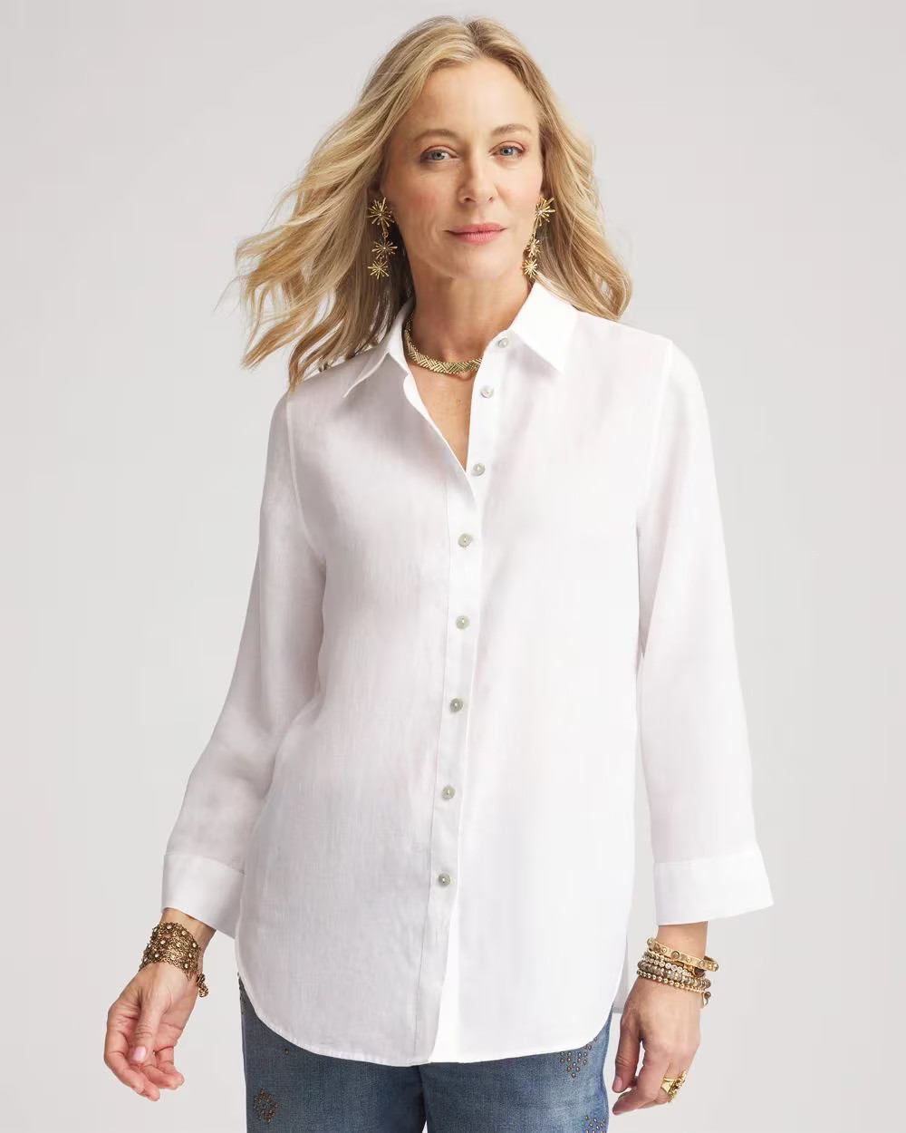 No Iron™ Linen Shirt | Chico's | Chico's