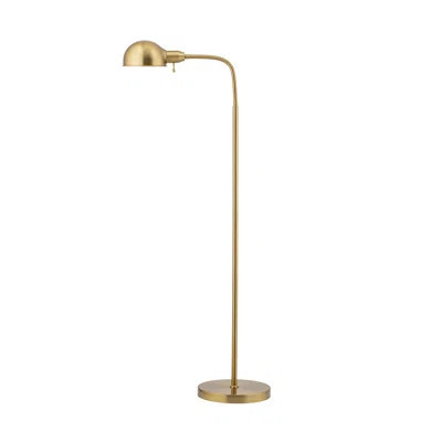 Adjustable Floor Lamp With Flexible Gooseneck And Rotatable Shade, E26 Socket, 10-Inch Base - Idal For Reading, Bedside, Living Room, Antique Brass | Wayfair North America
