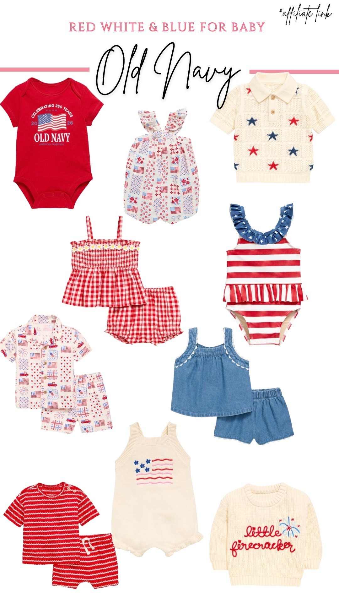 Old Navy patriotic finds for baby!

#LTKSeasonal #LTKBump #LTKBaby
