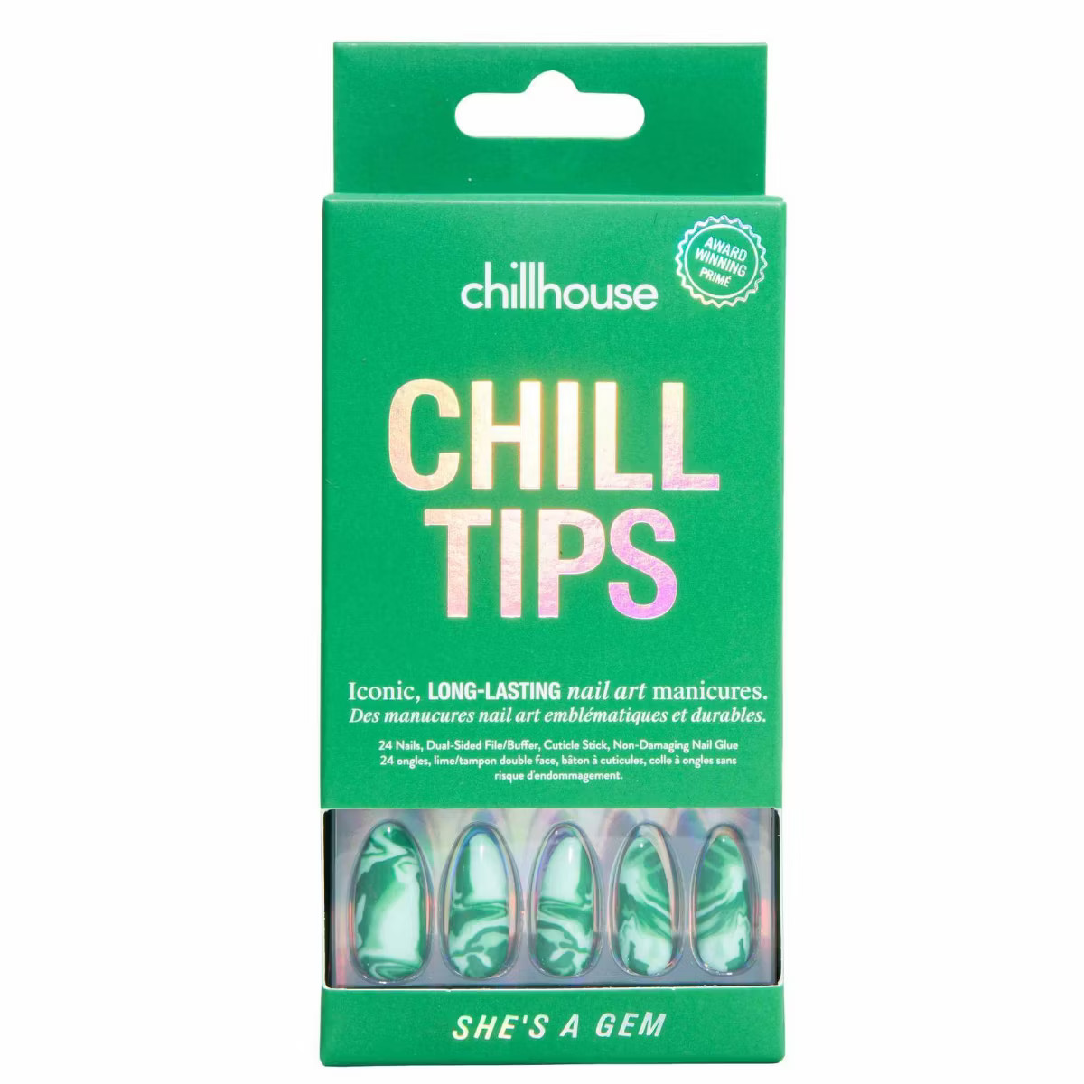 Chillhouse Chill Tips Press-On Fake Nails - 24ct | Target