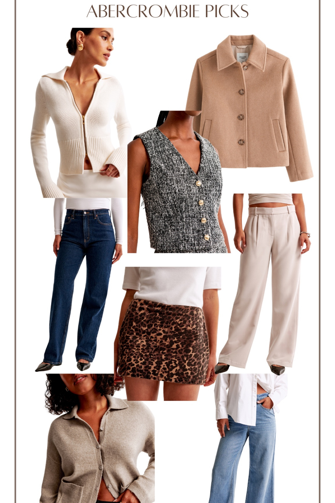 New in - Abercrombie 
Autumn transitional workwear and knitwear 🍂 🧶 

#LTKautumn #LTKeurope #LTKuk