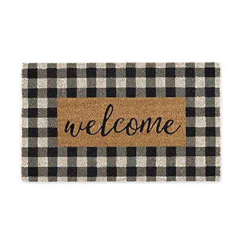 DII Natural Coir Doormat, Checkers Mat, Checkers Welcome, 18X30 | Amazon (US)