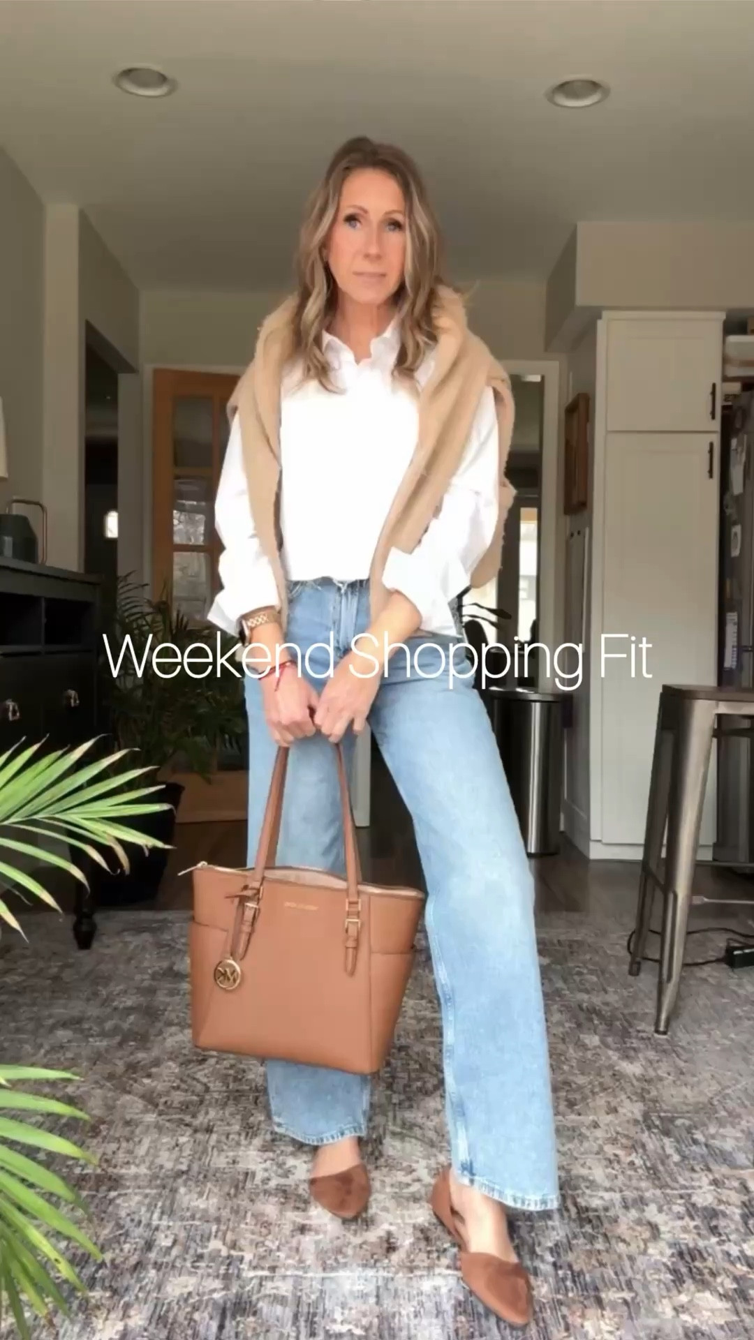 Weekend petite OOTD shopping fit - neutral layers, warm textures, breathable cottons & wool, and the shoes I keep buying year after year. 

#LTKootd #LTKPetite #LTKSpringSale