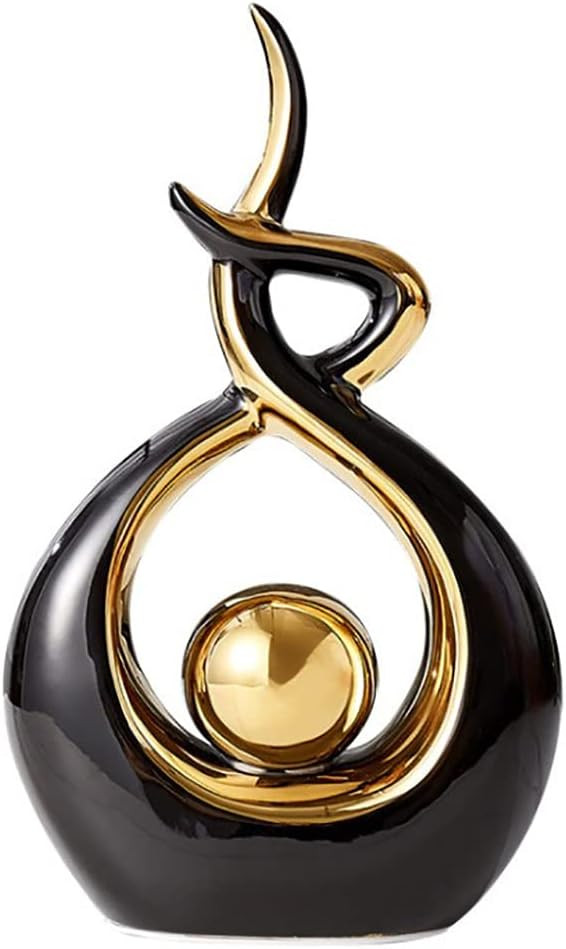 Norrclp Home Decor Modern Abstract Art Ceramic Statue Table Decorations for Dining Room Living Ro... | Amazon (US)