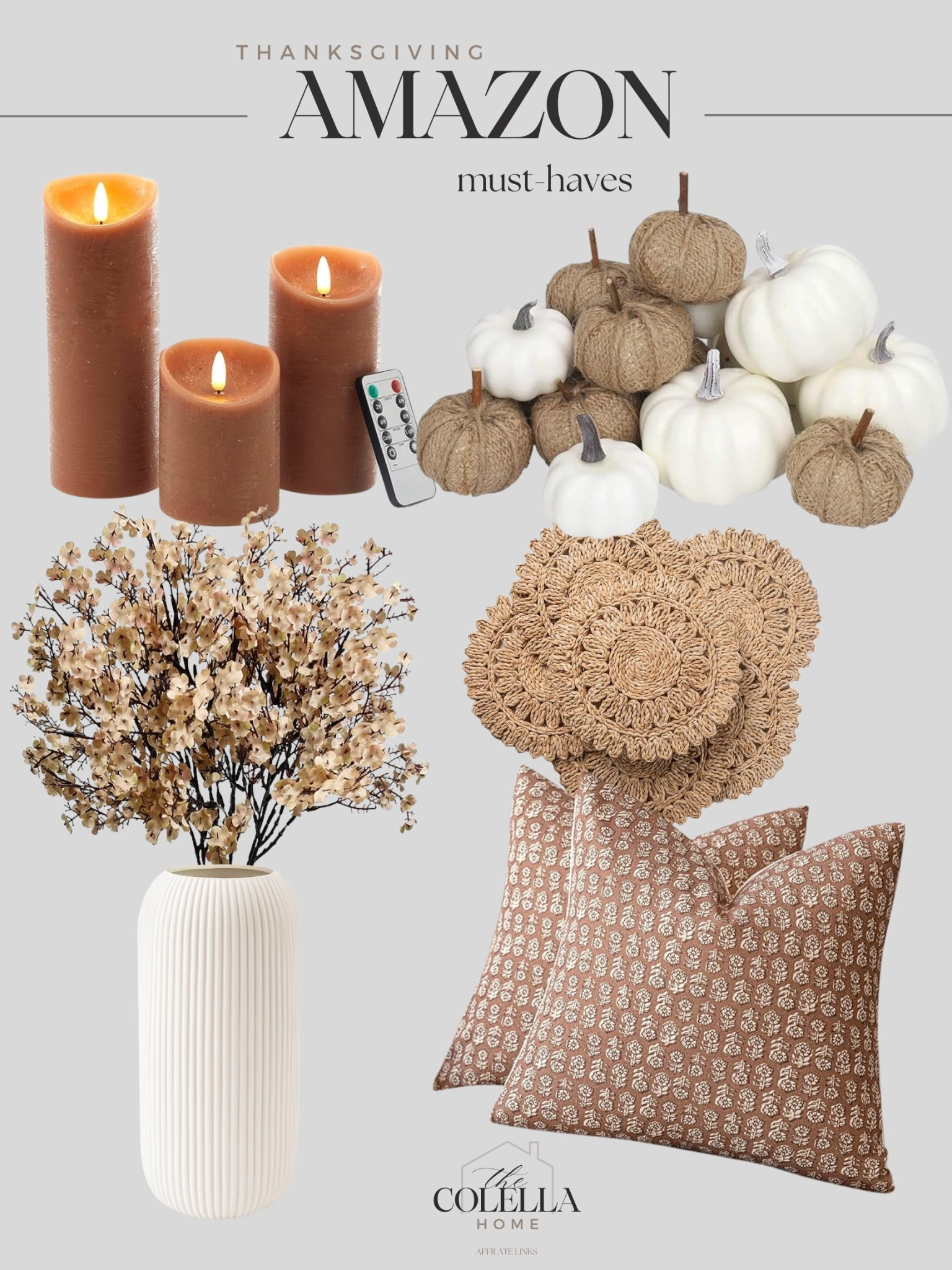 Thanksgiving Amazon Must-Have Home Decor 

#LTKHome #LTKSeasonal #LTKFindsUnder50