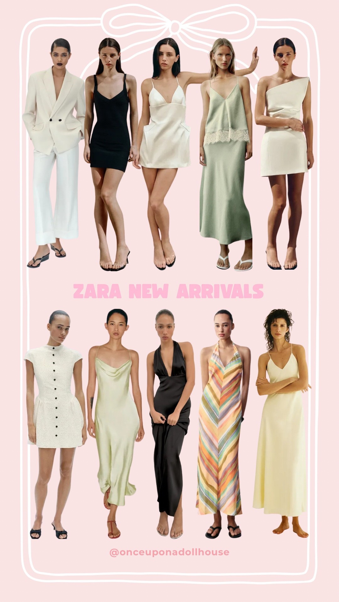 Zara New Arrivals! 

Summer dresses, mini dress, vest, pants, maxi satin dress

#LTKsummer #LTKdresses #LTKstyletip