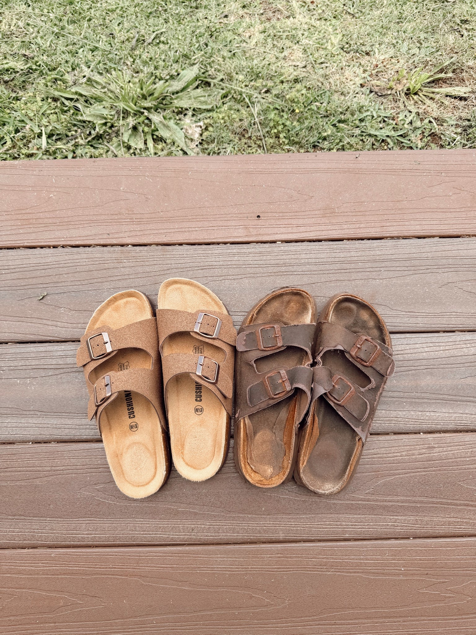 my faveee sandals! the only ones I’ve worn the past year and a half, just grabbed new ones! birkenstock dupes (tts) / on sale right now for 30% off

#LTKootd
