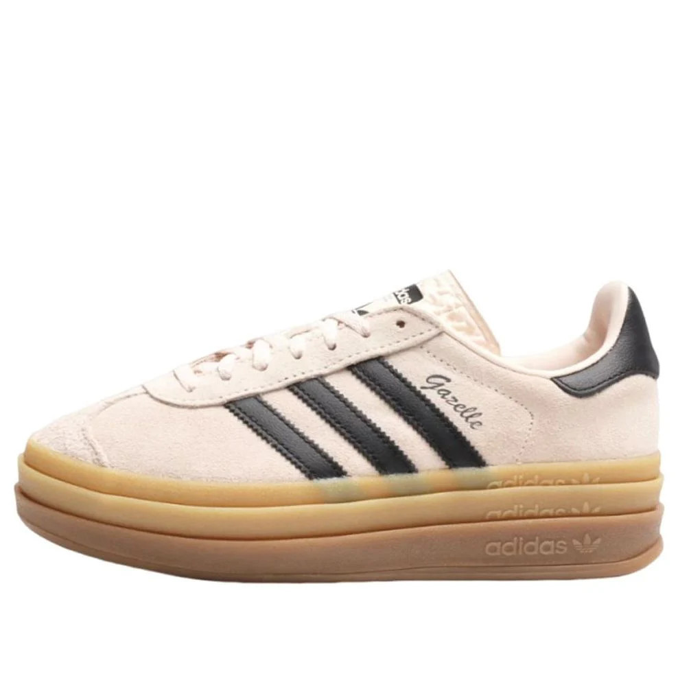 (WMNS) adidas Gazelle Bold 'Wonder Quartz Black Gum' IE0429 | KICKS CREW