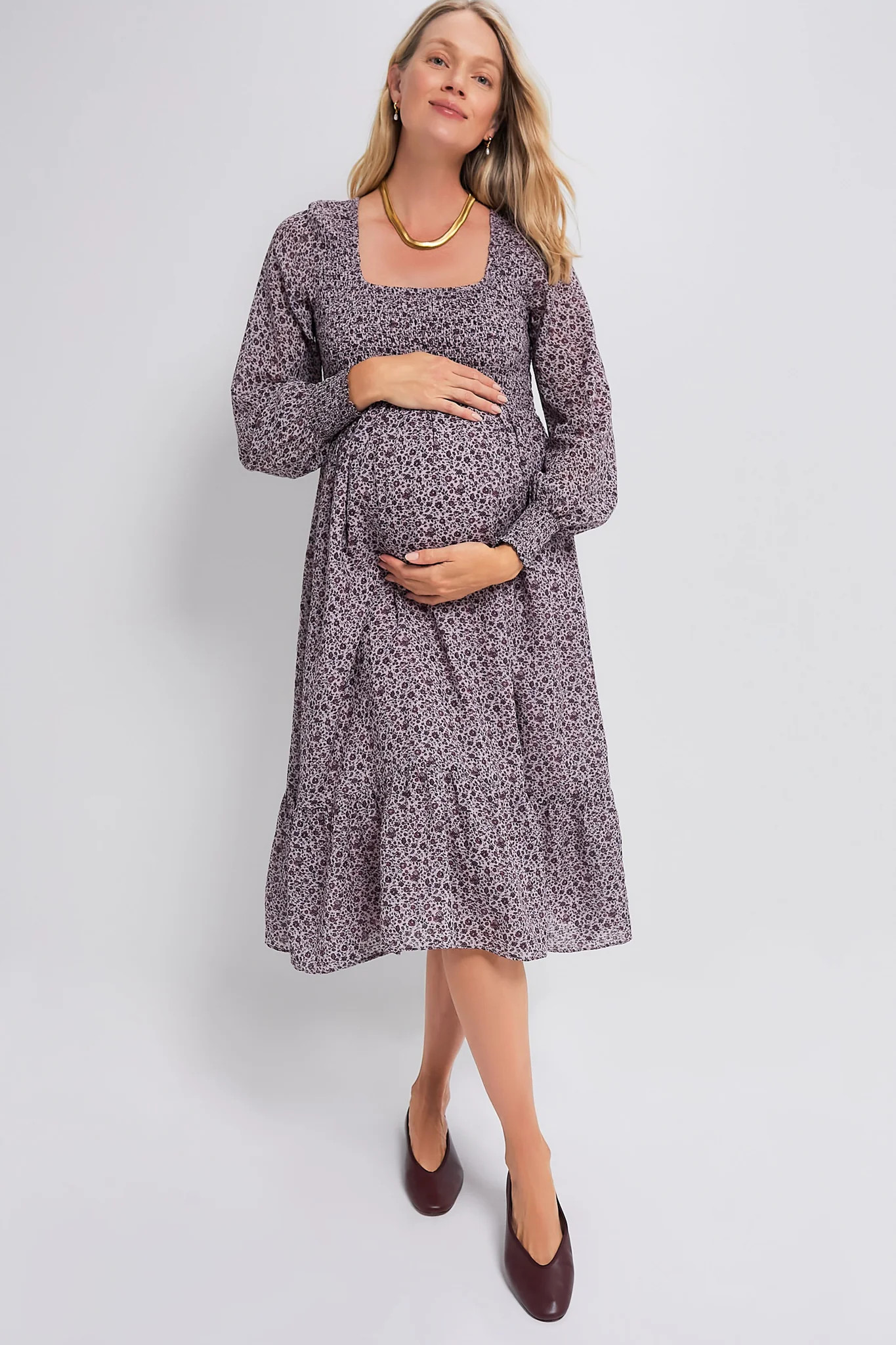 Cottage Floral Hyacinth The Lucy Dress | Tuckernuck (US)