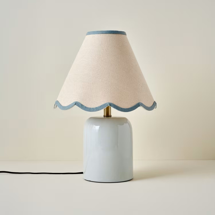 Farrah Table Lamp - Mist Blue | Magnolia