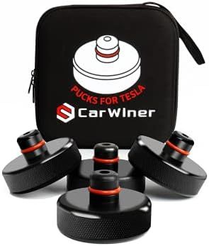 Carwiner Jack Pad Compatible with Tesla Model 3/S/X/Y, Lifting Pucks with a Storage Case Accessor... | Amazon (US)