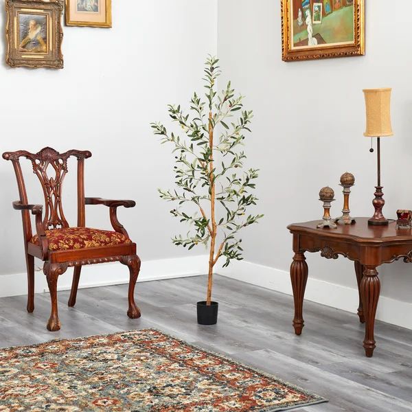 Faux Olive Tree in Pot | Wayfair North America