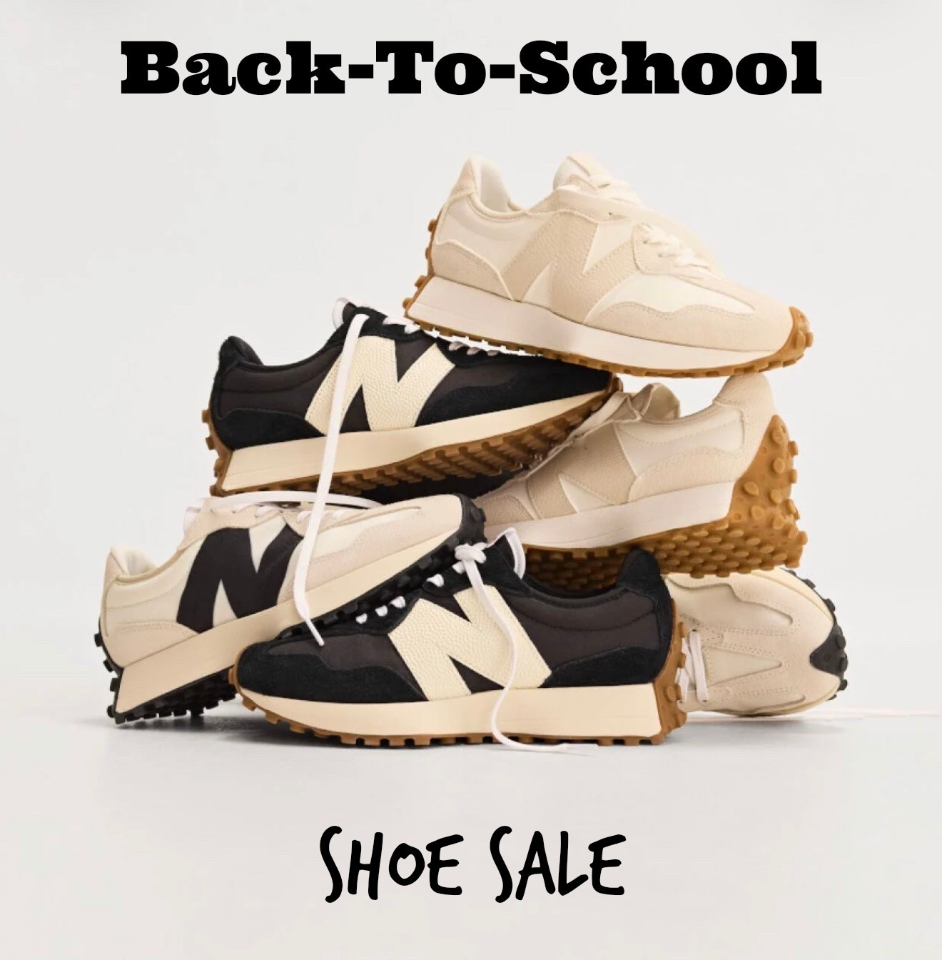 Back to school shoe sale 

#newbalance
Walmart shoes
Tennis shoes
Active wear

#LTKootd #LTKActive #LTKSaleAlert