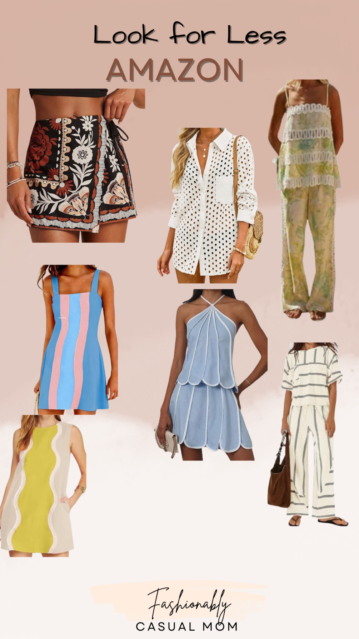 Look for less- Amazon
Resort wear
Summer style


#LTKmomlife #LTKootd #LTKMothersDay