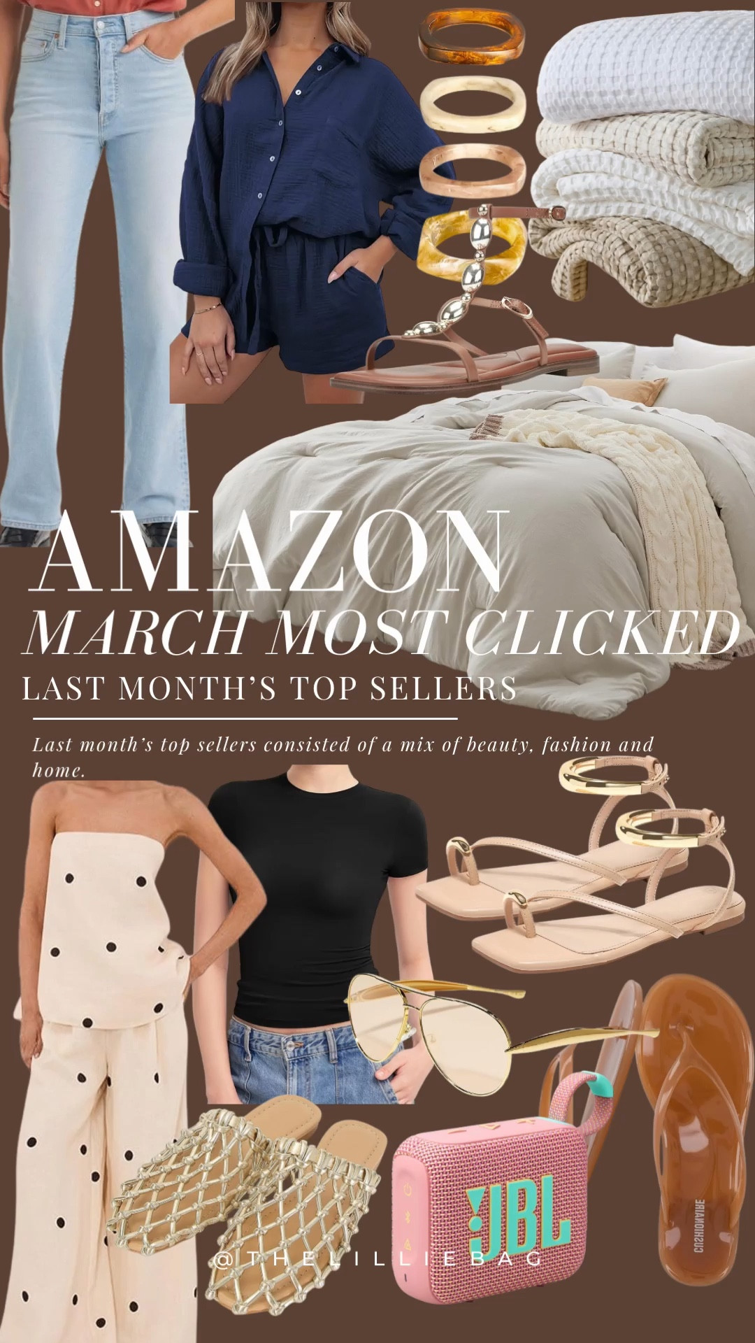 March most clicked items from last month! 

Spring outfit. Spring 2026. Bedding. Bedroom. Sandals. Denim. Jeans. 

#LTKSeasonal #LTKootd