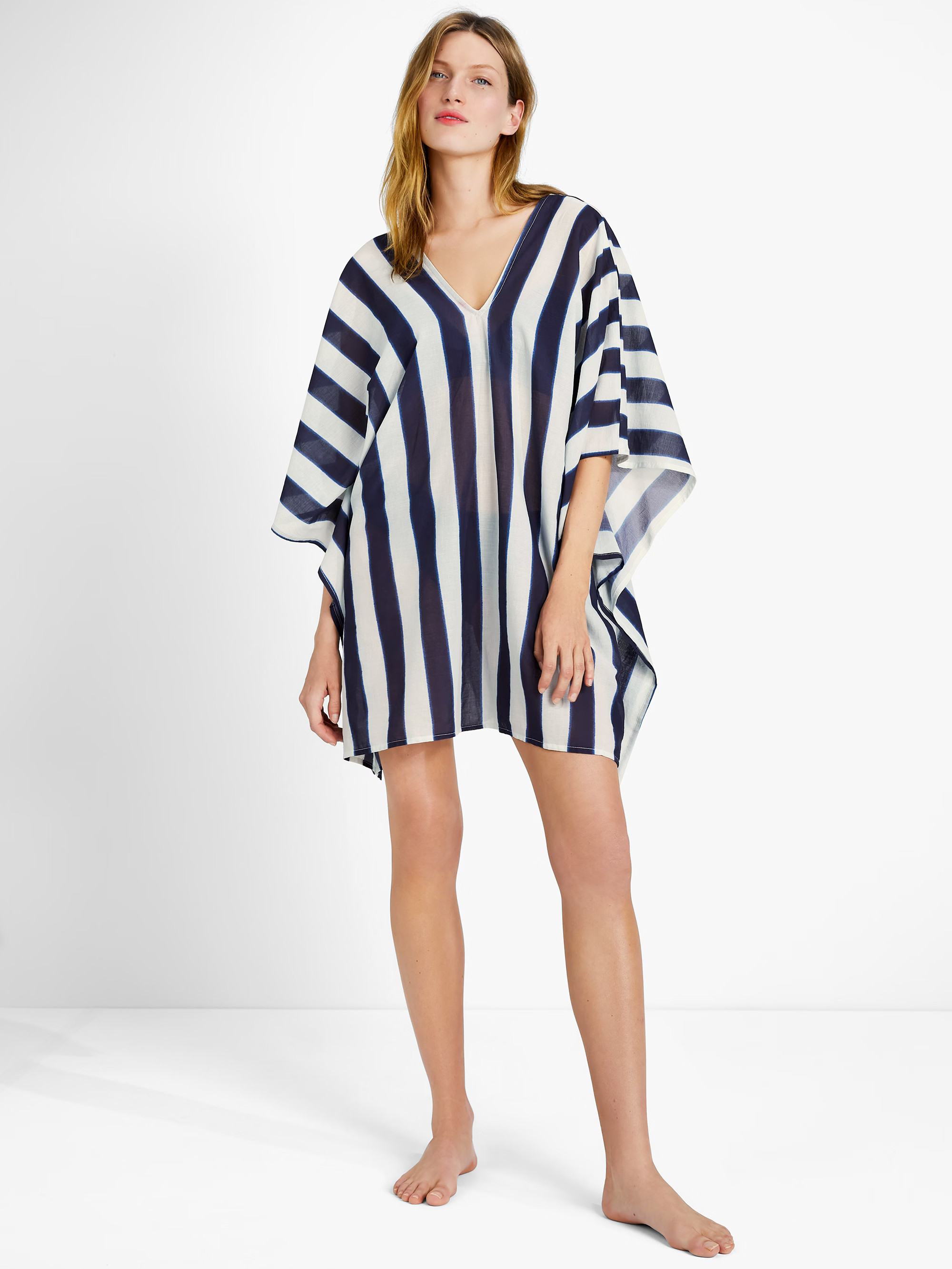 Awning Stripe Cover-Up Caftan | Kate Spade (US)
