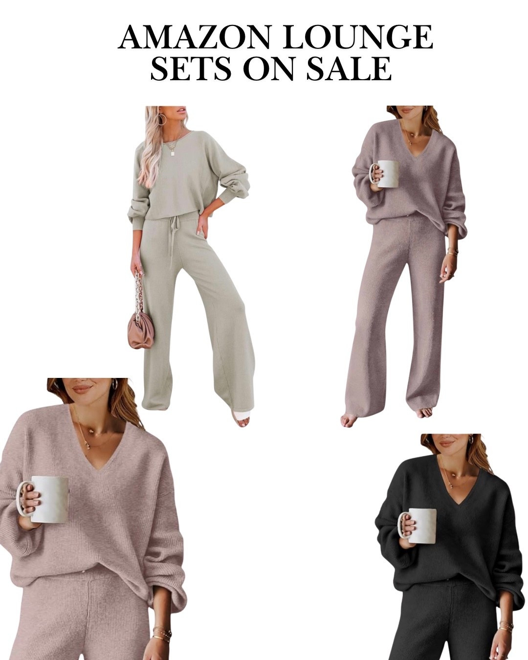 Cozy girl era just got more affordable 🩶 these Amazon lounge sets are all on sale right now — run, don’t walk! #ltkunder50 #ltksalealert #ltk #amazon #cozysets 

#LTKTravel #LTKSeasonal #LTKActive