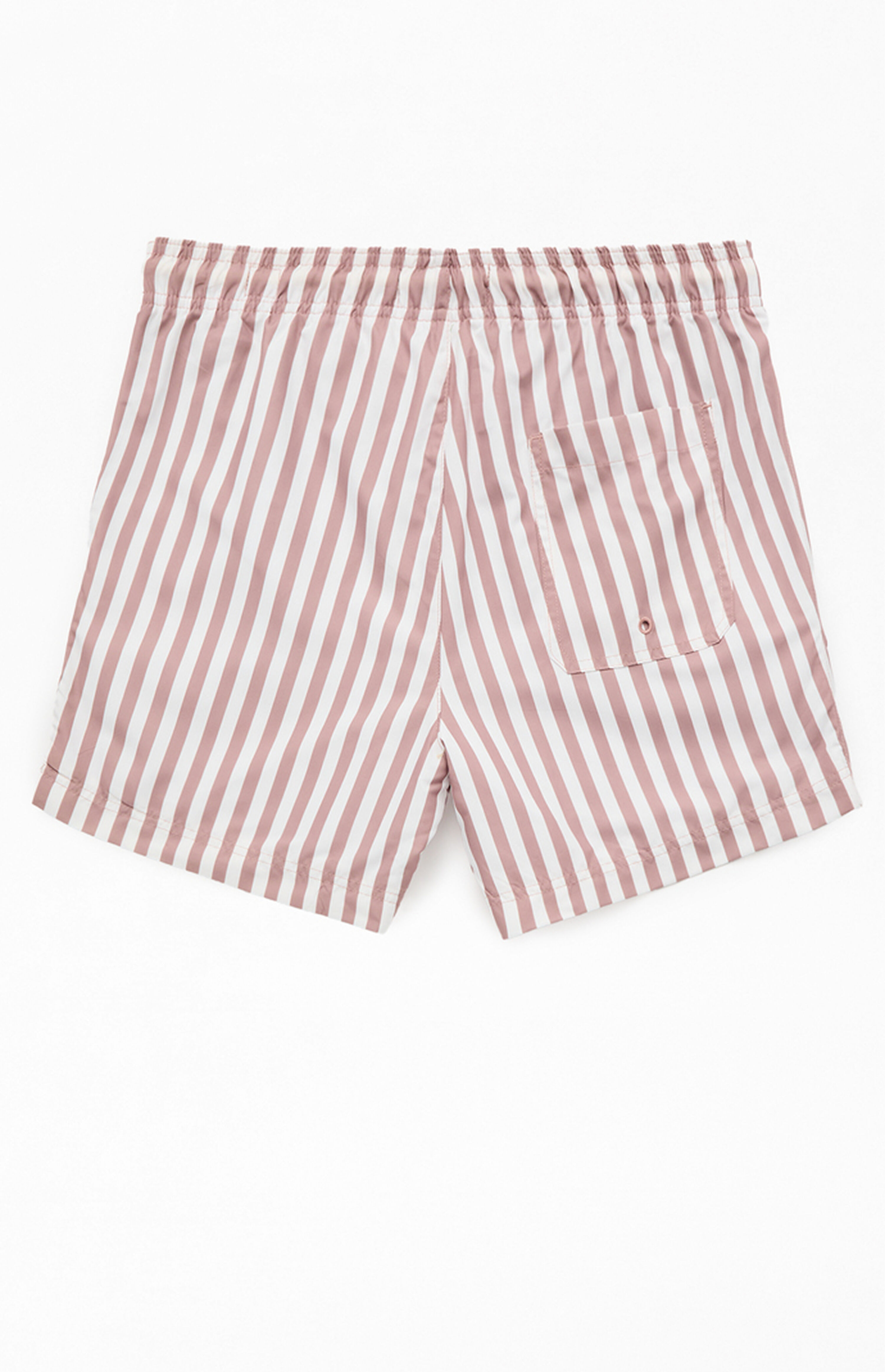 PacSun Caribou Striped 4.5" Swim Trunks | PacSun