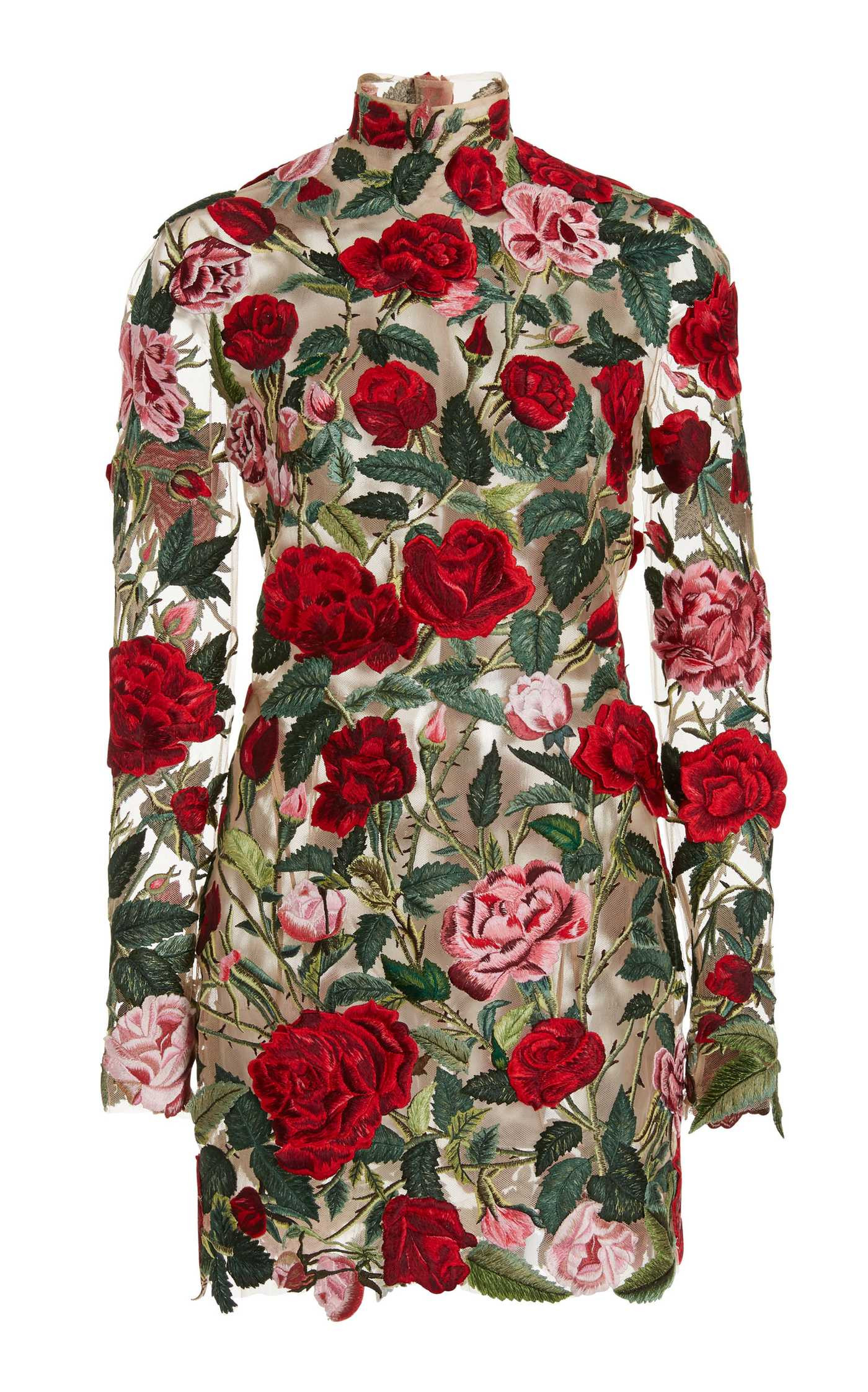 Embroidered Mini Dress | Moda Operandi (Global)