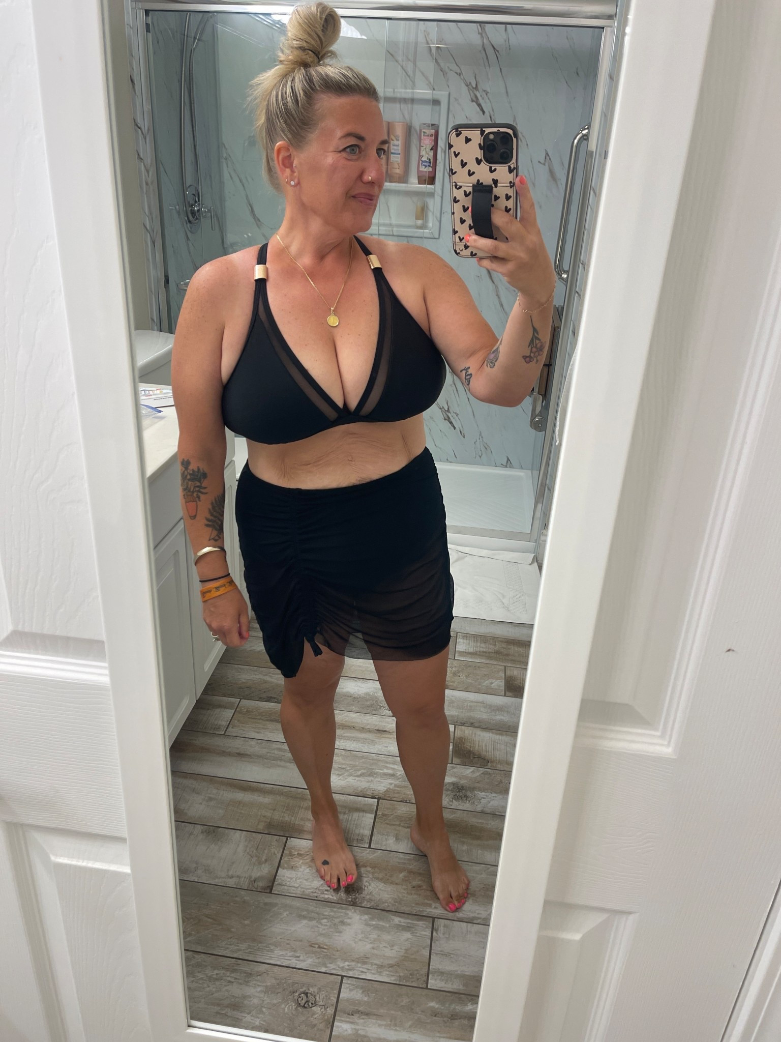 Flattering two-piece swimsuit! 

#LTKSwim #LTKOver40 #LTKMidsize