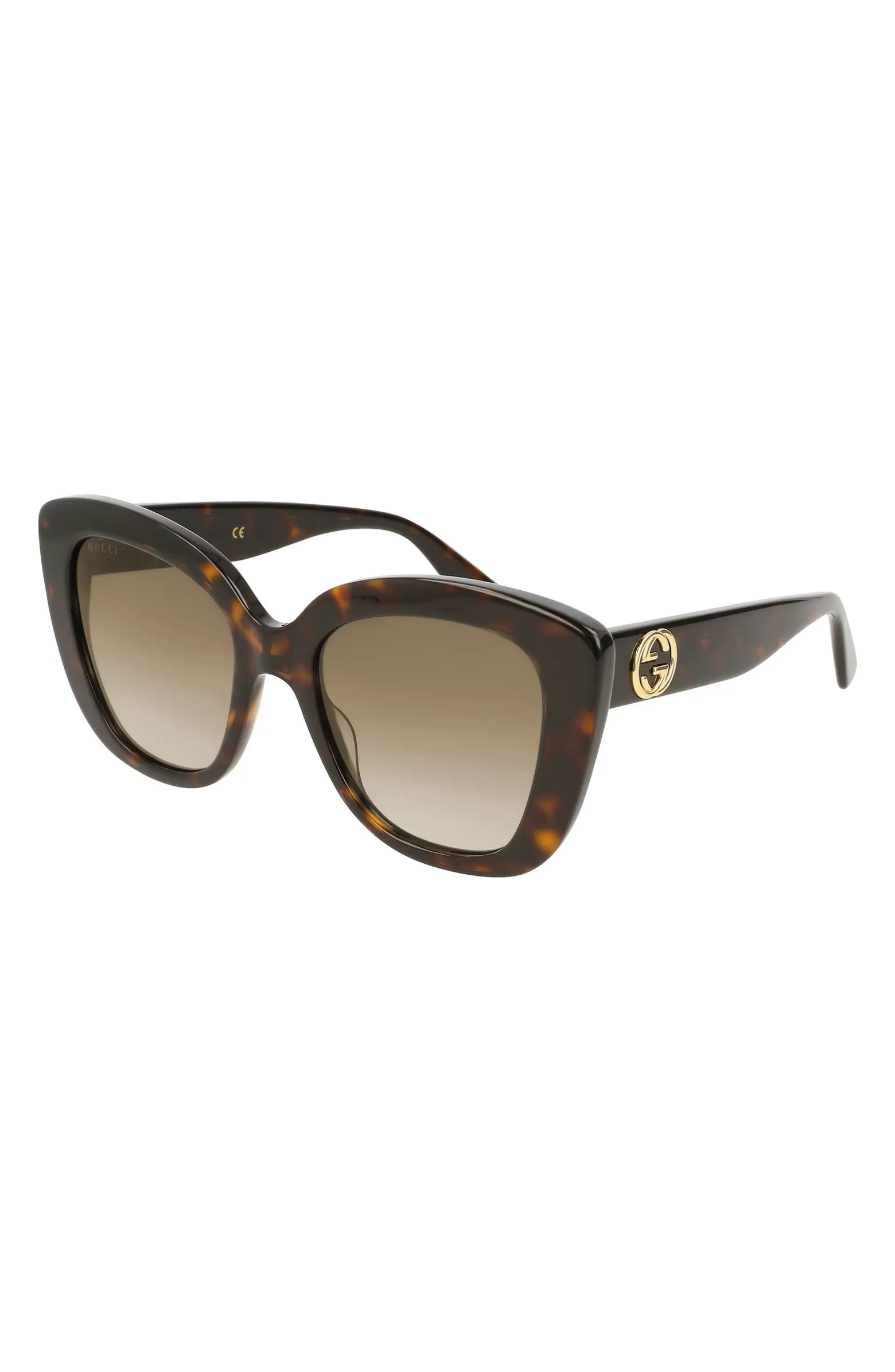Gucci 52mm Gradient Cat Eye Sunglasses | Nordstrom | Nordstrom