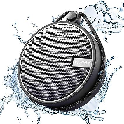 INSMY IPX7 Waterproof Shower Bluetooth Speaker, Portable Wireless Outdoor Speaker with HD Sound, ... | Amazon (US)