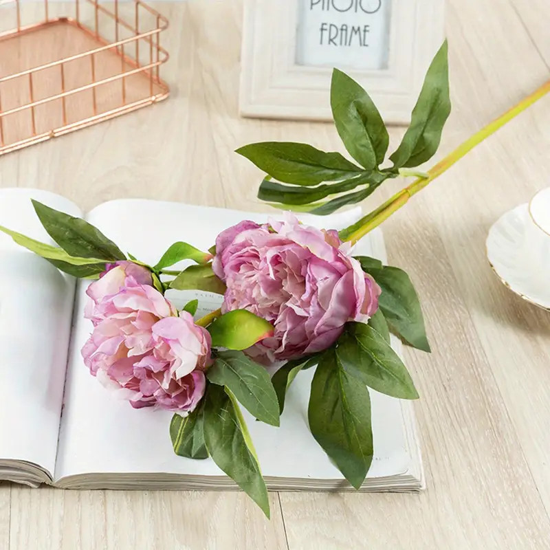 1pc Peony Artificial Flower Premium Oxidation Resistance Real Touch   Flowers Flower Arrangements... | Temu Affiliate Program