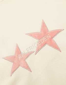 Aelfric Eden Star Hoodies Y2k Oversized Graphic Hoodies Aesthetic 90s Crewneck Sweatshirt Long Sl... | Amazon (US)