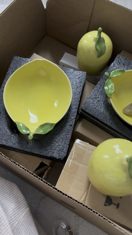 Lemon theme table ware . Everything ship for free today !

#LTKGiftGuide #LTKHome #LTKSeasonal