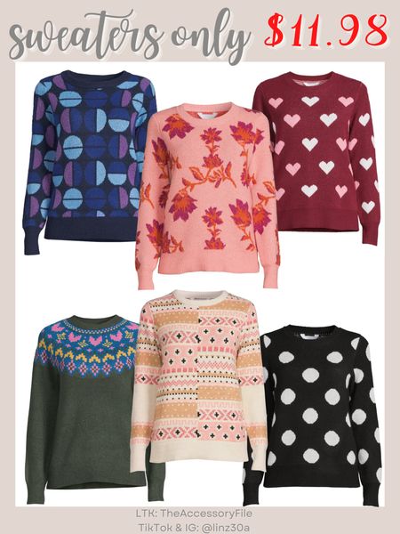 Sweaters on sale 

Winter fashion, winter looks, spring fashion, spring looks, Valentine’s Day outfit, Valentine’s Day looks, heart sweater, intarsia sweater, Walmart fashion, Walmart finds #blushpink #winterlooks #winteroutfits #winterstyle #winterfashion #wintertrends #shacket #jacket #sale #under50 #under100 #under40 #workwear #ootd #bohochic #bohodecor #bohofashion #bohemian #contemporarystyle #modern #bohohome #modernhome #homedecor #amazonfinds #nordstrom #bestofbeauty #beautymusthaves #beautyfavorites #goldjewelry #stackingrings #toryburch #comfystyle #easyfashion #vacationstyle #goldrings #goldnecklaces #fallinspo #lipliner #lipplumper #lipstick #lipgloss #makeup #blazers #primeday #StyleYouCanTrust #giftguide #LTKRefresh #LTKSale #springoutfits #fallfavorites #LTKbacktoschool #fallfashion #vacationdresses #resortfashion #summerfashion #summerstyle #rustichomedecor #liketkit #highheels #Itkhome #Itkgifts #Itkgiftguides #springtops #summertops #Itksalealert #LTKRefresh #fedorahats #bodycondresses #sweaterdresses #bodysuits #miniskirts #midiskirts #longskirts #minidresses #mididresses #shortskirts #shortdresses #maxiskirts #maxidresses #watches #backpacks #camis #croppedcamis #croppedtops #highwaistedshorts #goldjewelry #stackingrings #toryburch #comfystyle #easyfashion #vacationstyle #goldrings #goldnecklaces #fallinspo #lipliner #lipplumper #lipstick #lipgloss #makeup #blazers #highwaistedskirts #momjeans #momshorts #capris #overalls #overallshorts #distressesshorts #distressedjeans #newyearseveoutfits #whiteshorts #contemporary #leggings #blackleggings #bralettes #lacebralettes #clutches #crossbodybags #competition #beachbag #halloweendecor #totebag #luggage #carryon #blazers #airpodcase #iphonecase #hairaccessories #fragrance #candles #perfume #jewelry #earrings #studearrings #hoopearrings #simplestyle #aestheticstyle #designerdupes #luxurystyle #bohofall #strawbags #strawhats #kitchenfinds #amazonfavorites #bohodecor #aesthetics 

#LTKsalealert #LTKFind #LTKSeasonal