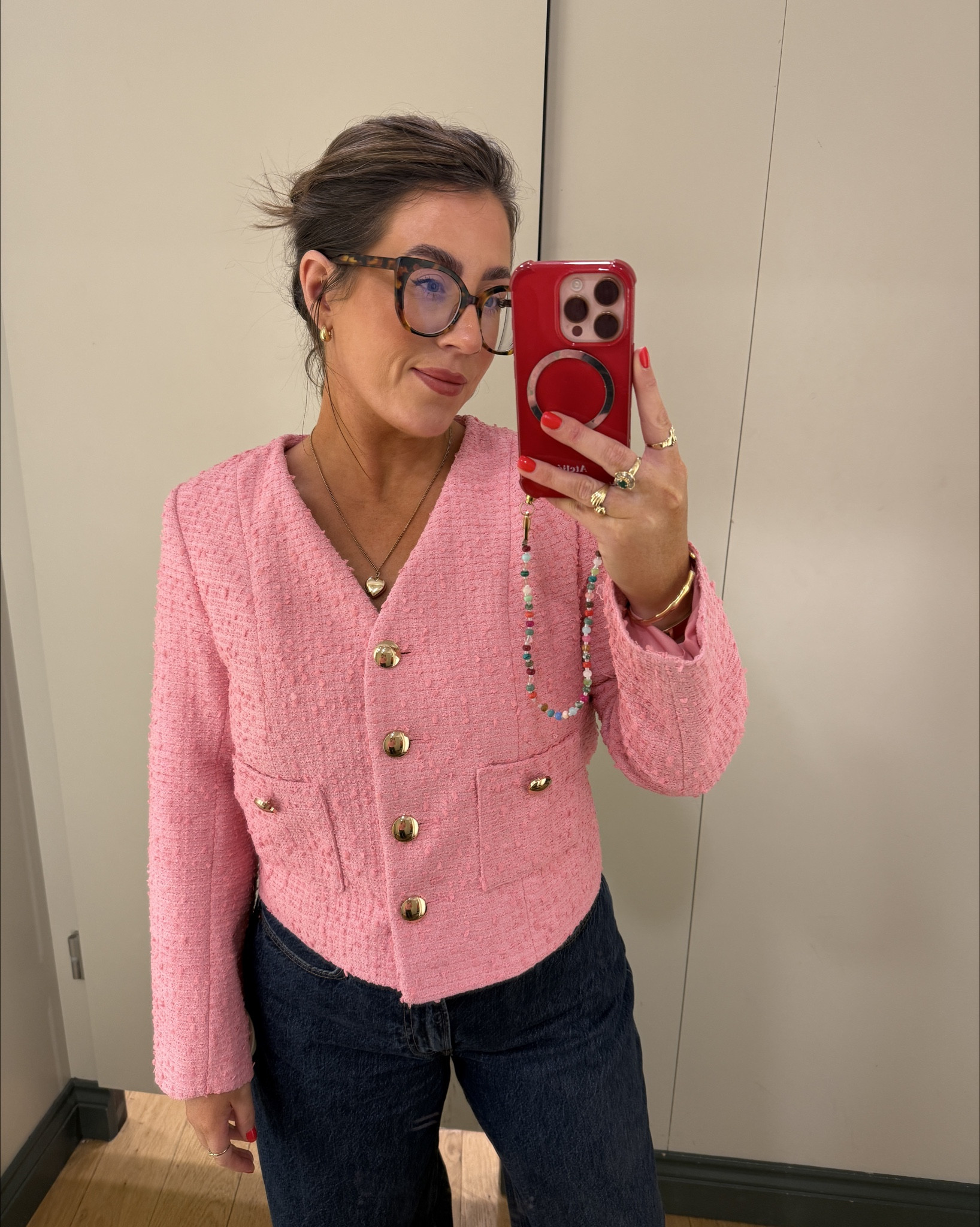 🧡🩷🧡

I’m wearing a size 12 in the pink jacket and a medium in the shirtt

#LTKstyletip #LTKuk #LTKFashionMonth