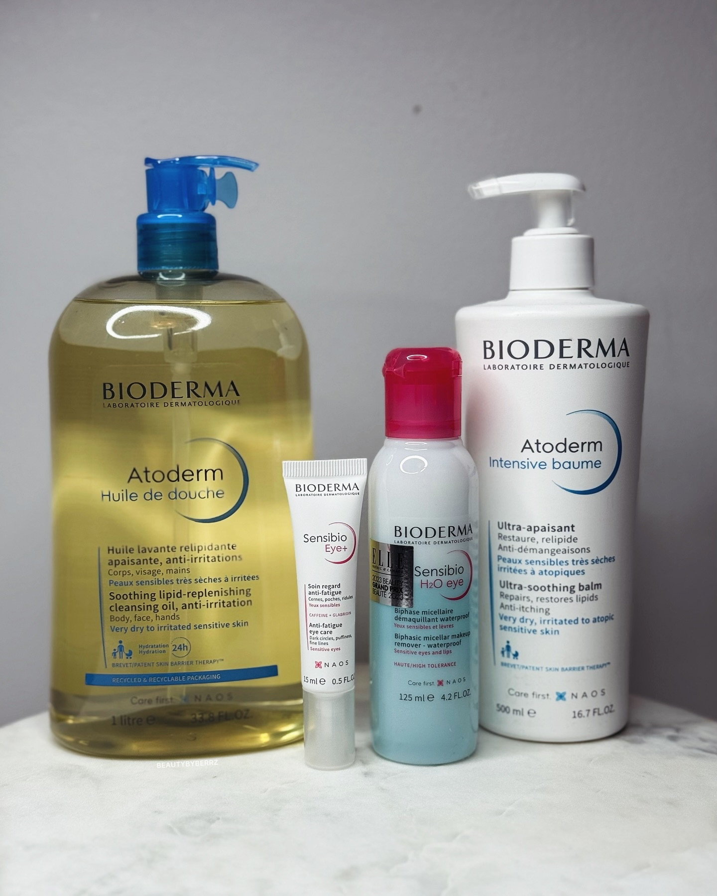 The Atoderm duo from @biodermacanada have been an essential part of my body care routine during this snowy winter that we are experiencing in Canada! They are hydrating, nourishing, soothing and suitable for the whole family. 

✨ Atoderm Shower Oil: This must-have bestseller gently cleanses and delivers 24-hour hydration. It can be used on the body, hands and face. They also offer the Eco Recharge which is a fabulous eco-friendly option to refill your existing bottle.

🤍 Atoderm Intensive Balm: It’s fragrance-free, can be used on the face and the body. It instantly comforts and it durably strengthens the skin. It’s suitable for the driest and most sensitive skin. 

👁️ Sensibio EYE+ is their reinvented eye care product which is designed for sensitive eyes. It helps to soothe and reduce both dark circles as well as puffiness. It smooths fine lines giving you a more fresh and rested appearance. 

💧Sensibio H2O Eye is a micellar biphase makeup remover. It soothes, moisturizes and strengthens both eyelids as well as lashes. It even removes long-lasting and waterproof makeup from sensitive eyes and lips! I love that it is effective yet moisturizing. 

*PR/gifted - Merci beaucoup @ouilagence 

#bioderma #ouilagence #beautybyberrz 

#LTKBeauty