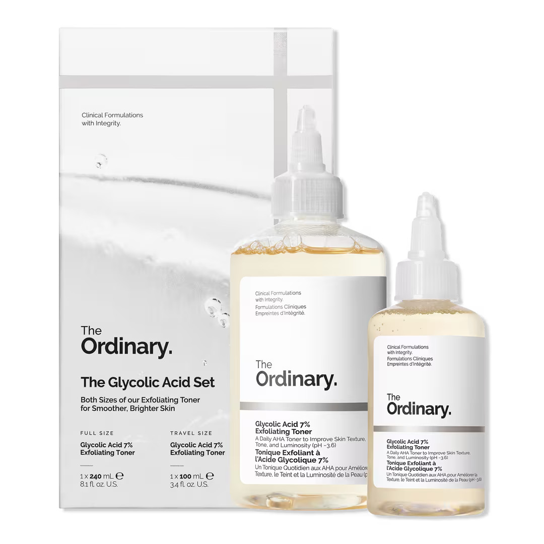 The Glycolic Acid Exfoliating Toner Gift Set - The Ordinary | Ulta Beauty | Ulta