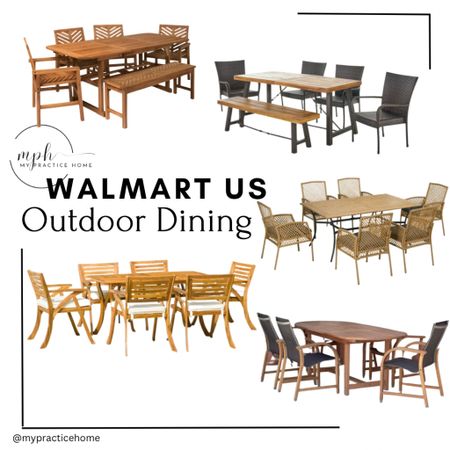 Outdoor Dining with Walmart

#LTKSeasonal #LTKhome #LTKFind