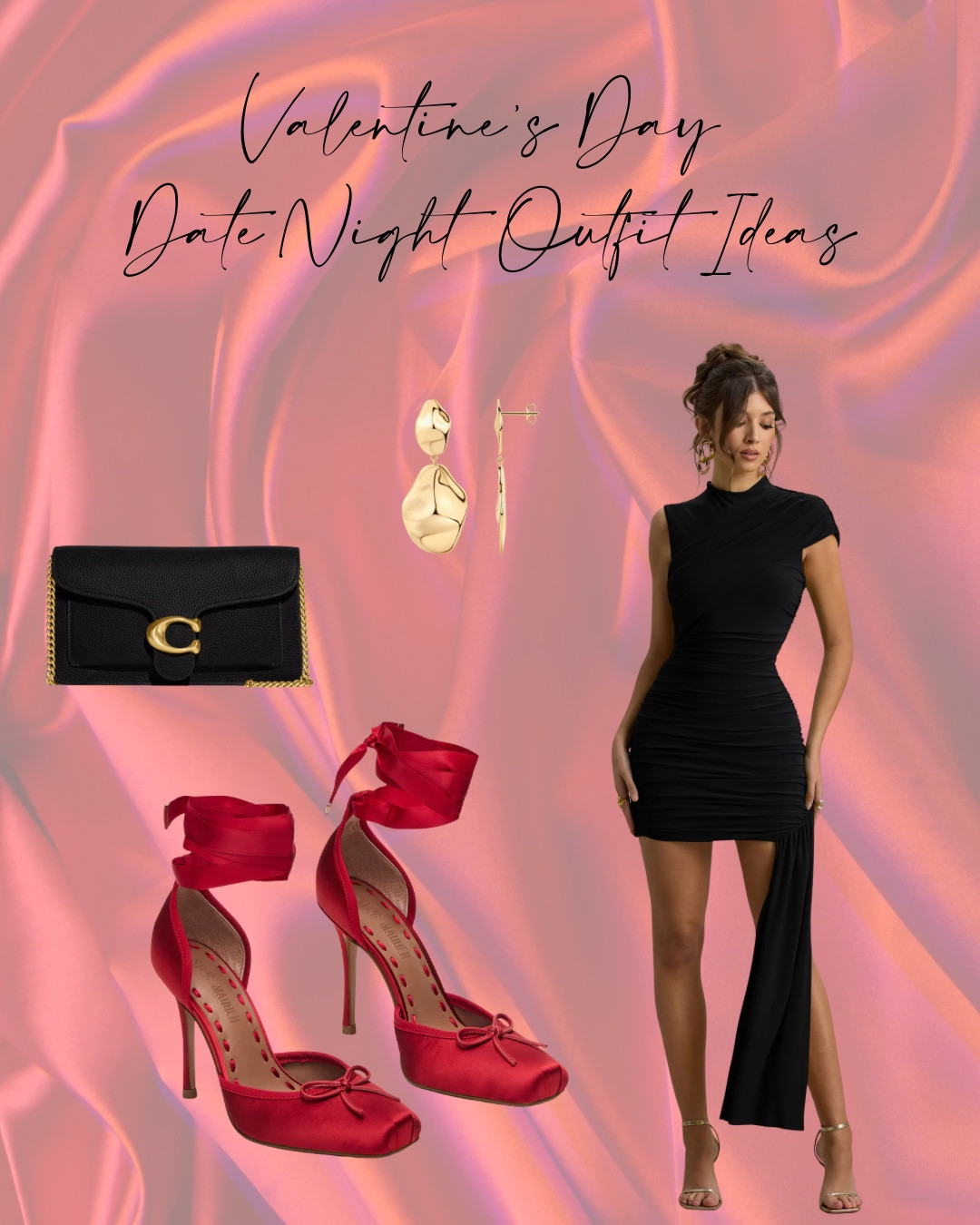 You can truly never go wrong with a classic little, black dress.  Whether you want to embrace the red with the gorgeous red ballet slipper heels or give that classy pop of red with the classic So Kates, this look has got you covered. 

 #LTKValentine #LTKootd