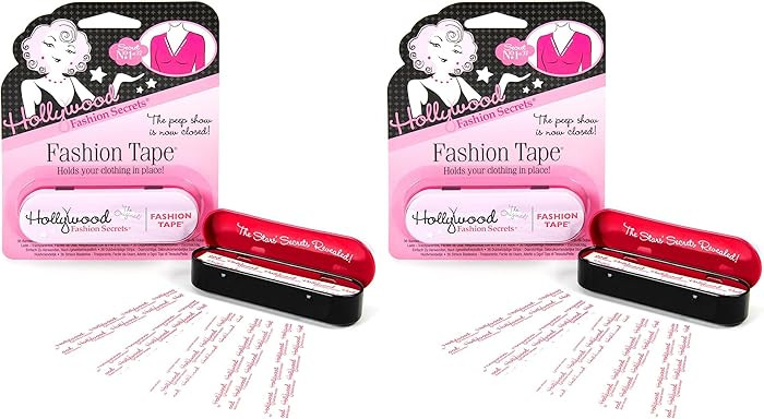 Hollywood Fashion Secrets Fashion Tape – Double Sided Boob & Body Tape, Fabric Adhesive Strip f... | Amazon (US)